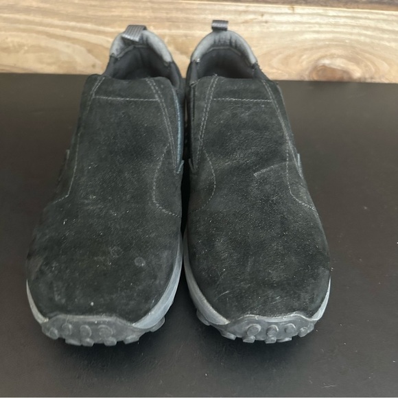 Merrell J91701 Men’s Jungle Moc AC Slip On Shoes Black Suede Size 8 Sneakers - Picture 4 of 8